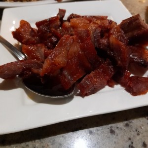Puerco Asado con BBQ y Miel
