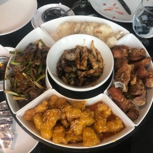 plato de degustacion