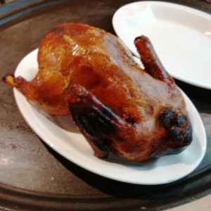Pato asado
