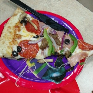 pizza de vegetales