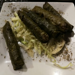 Tabaquitos de hoja de uva
