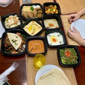 La mesa Libanesa. te va a encantar!