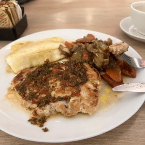 Filete de pollo al grill