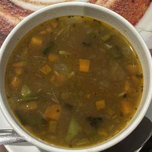 Sopa de lentejas