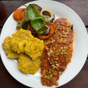Filete de Pescado al AJillo