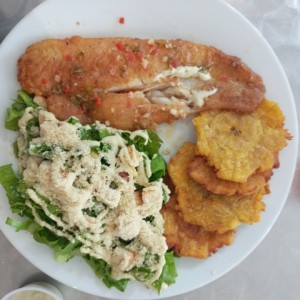 pescado al ajillo