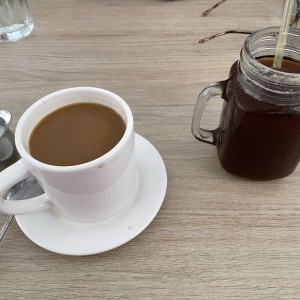 CAFÉS - Americano  y Iced Coffee 
