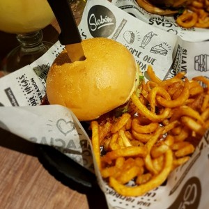 4 cheese burger