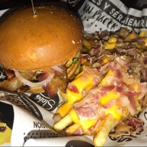 American cheese bacon