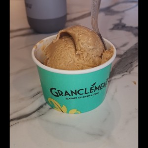 Helado de dulce de leche