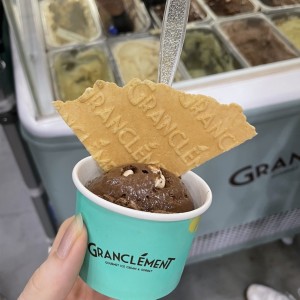 Helado Rocky Road