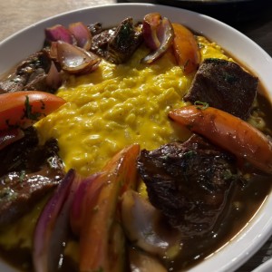 RISOTTO DE AJI AMARILLO CON LOMO