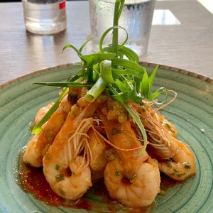 CAMARONES ENDIABLADOS, dulce, salado, picante y delicioso.