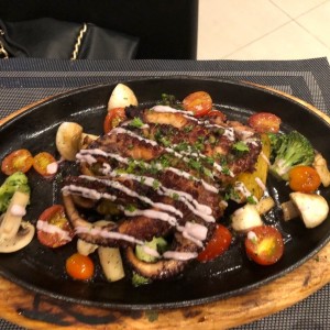pulpo a la parrilla