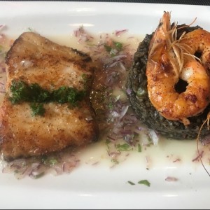Arroz en su tinta