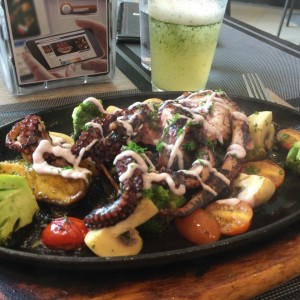 pulpo a la parrilla
