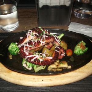 Pulpo al carbon