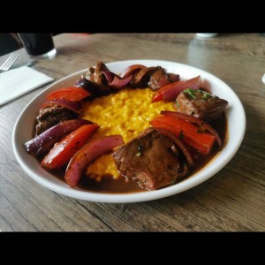 rissoto de lomo saltado
