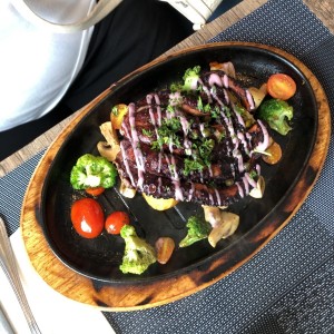 Pulpo a la brasa