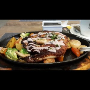 mi favorito pulpo a la parrilla