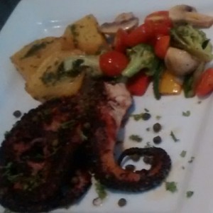 pulpo a la parrilla