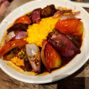 RISOTTO DE AJI AMARILLO CON LOMO