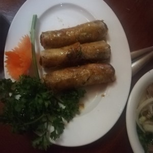 Rollito frito de Puerco