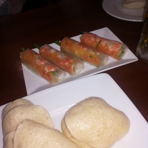 Nem rollos de camaron
