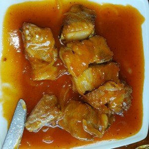 Costilla agridulce