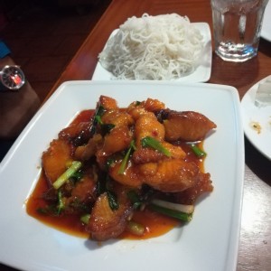 Pescado frito
