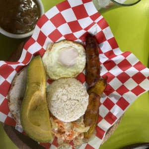 Almuerzos - Bandeja Quindiana