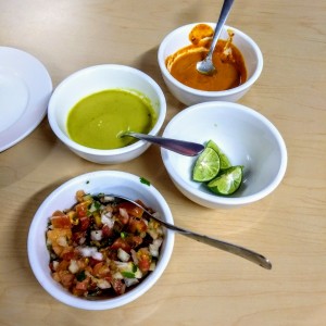 Salsas y Pico de Gallo 