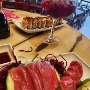 sashimi de atun 2x1 en Sangria