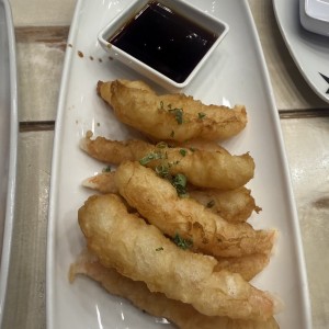Tempuras Crujientes - Ebi Tempura