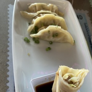 Tentadoras Entradas - Gyozas de Cerdo