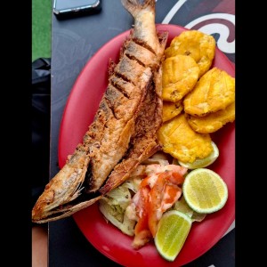 Corvina Entera Frita