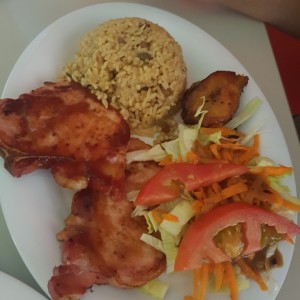 chuleta bbq