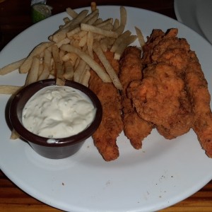 Dedidos de pollo
