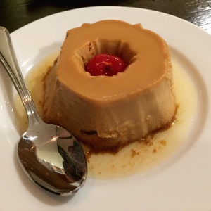 Flan de dulce de Leche