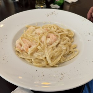 Ai Gamberi en salsa blanca 