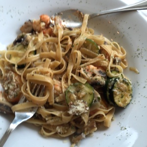 Fetuccini al olio