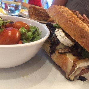 portobello + brie
