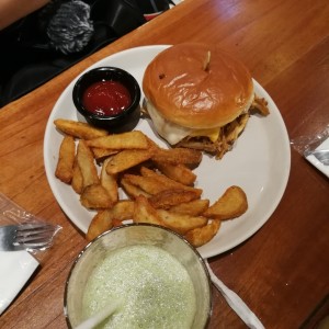 Pull Pork burger