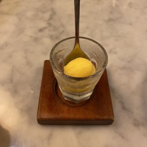 Sorbeto de mango 