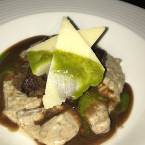 Short Rib con Rissoto entrufado