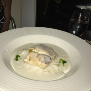 Corvina en Crema de Coco