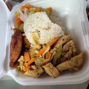 pollo con vegetales