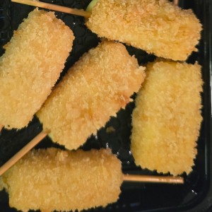 Brochetas de queso