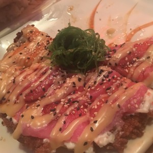 sushi pizza