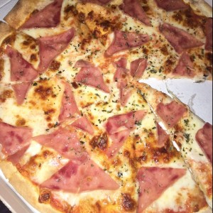 pizza de jamon